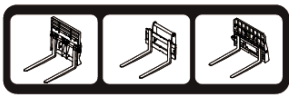 Symbol für Anbaugerät im Lastdiagramm