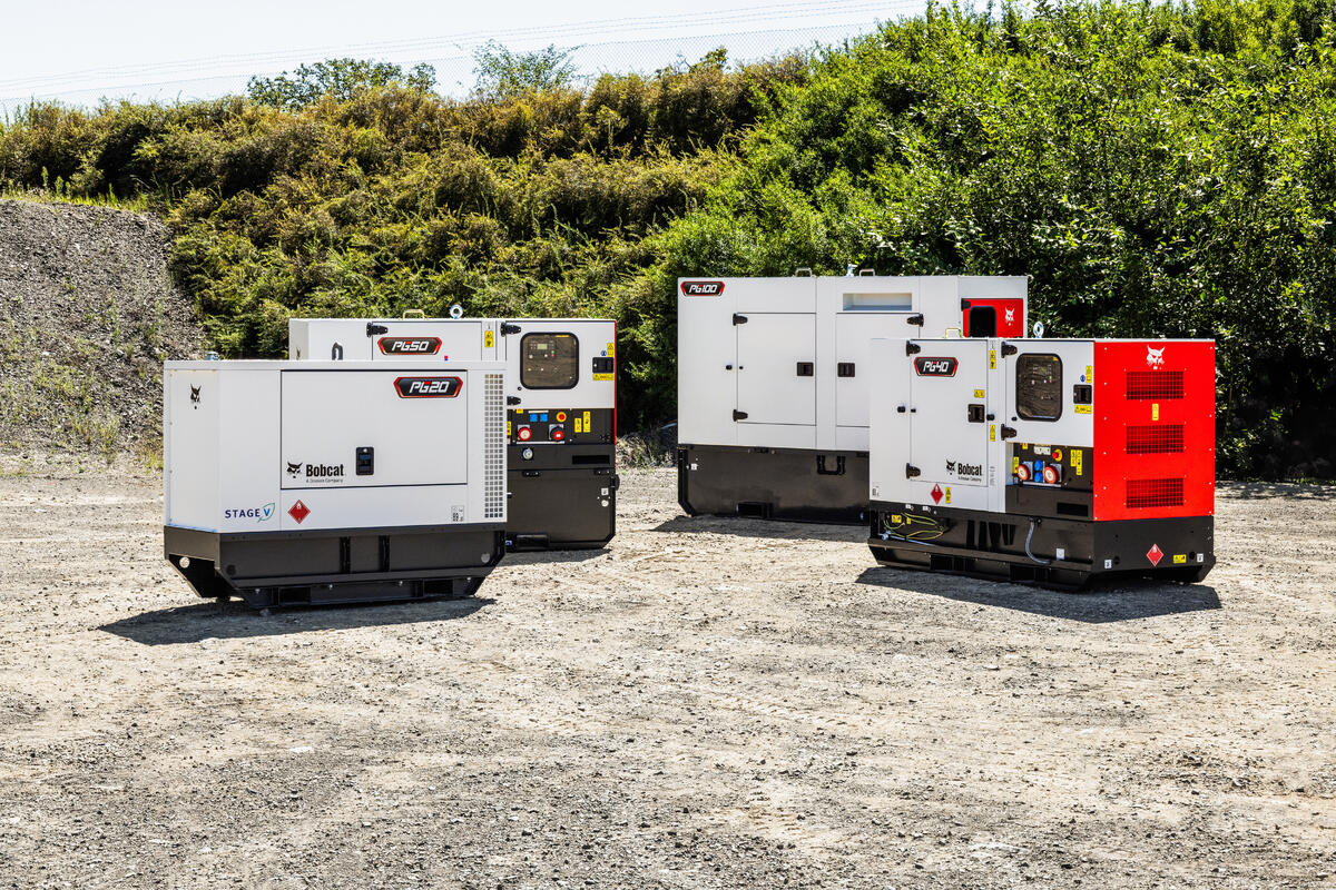 Übersicht über alle Bobcat Stromerzeuger