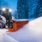 Schneebürste für Bobcat-Lader
