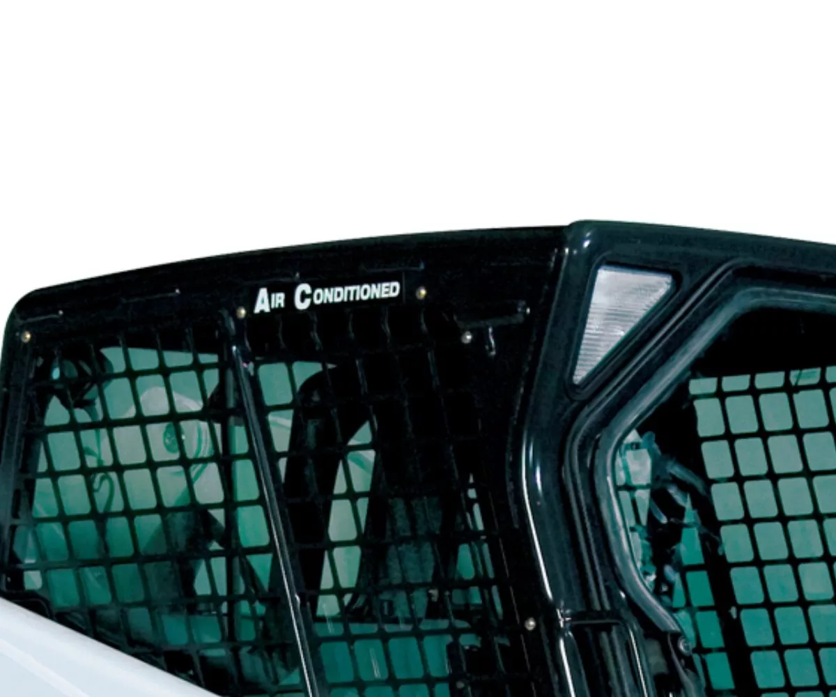 Klimatisierte Fahrerkabine einer Bobcat-Baumaschine