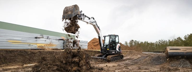Kompaktbagger E60 von Bobcat