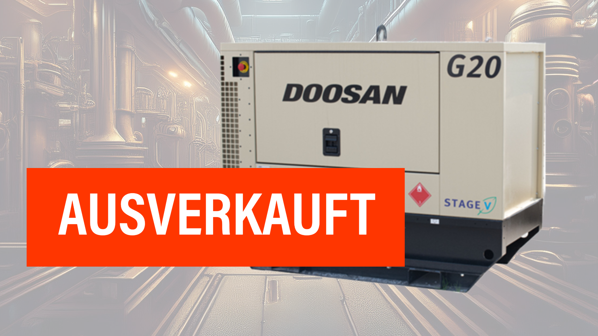 Stromerzeuger im Angebot - leider ausverkauft