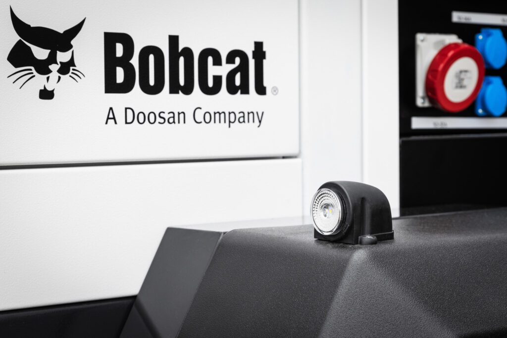 Nahaufnahme eines Bobcat Generators