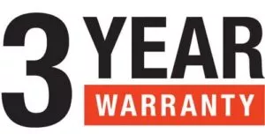 Logo - 3 Jahre Garantie mit Bobcat. 