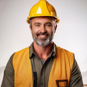 Darstellung eines Bauunternehmers