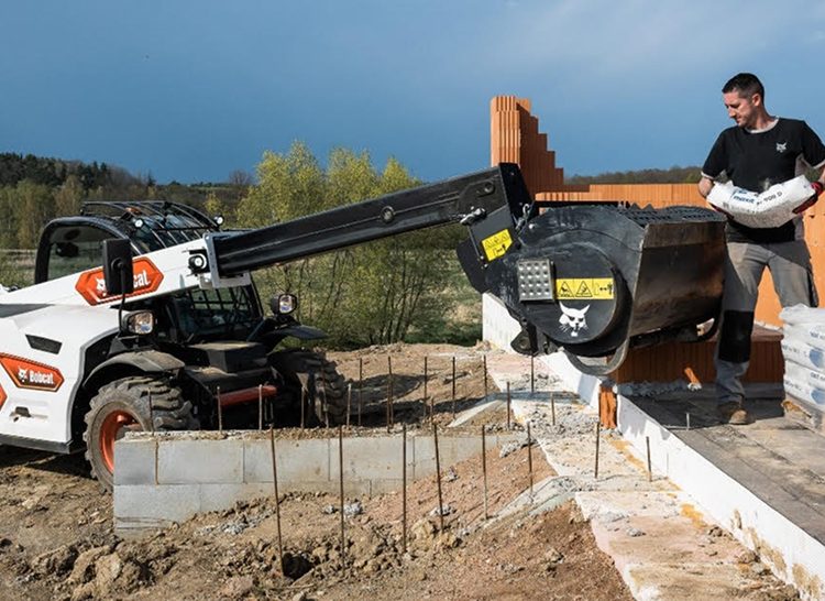 Mischkübel MB500SD von Bobcat zum Mischen von Beton