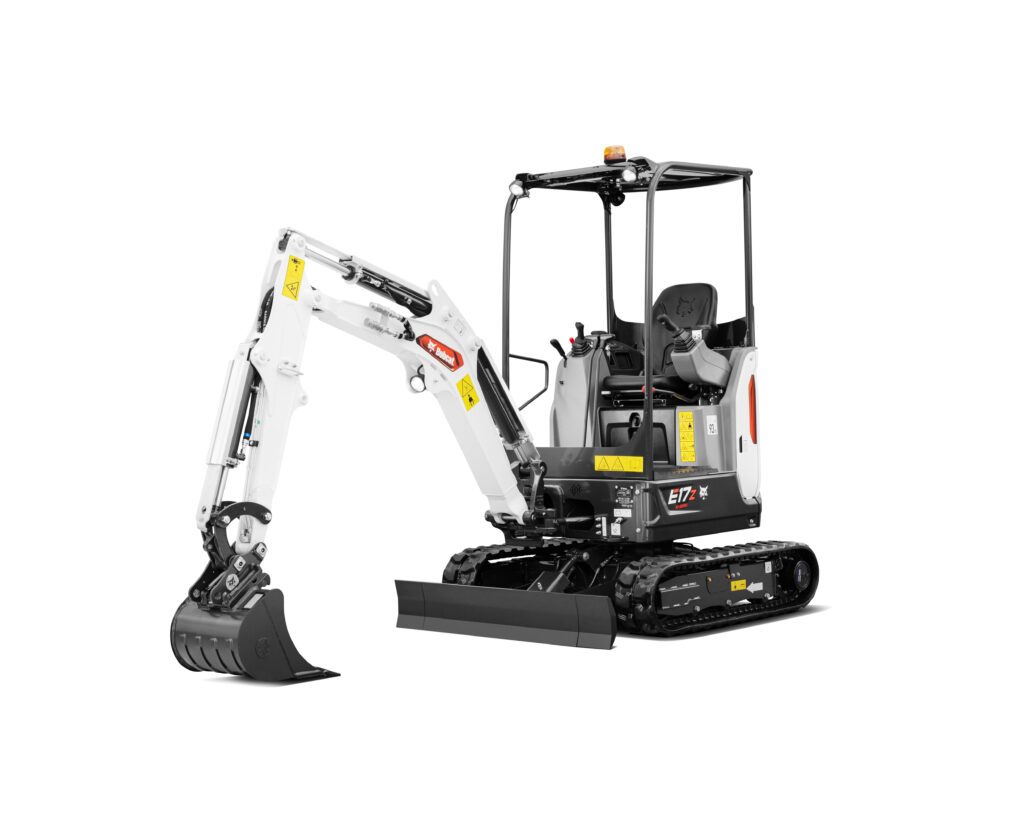 Studioaufnahme - Minibagger E17z der R2-Serie