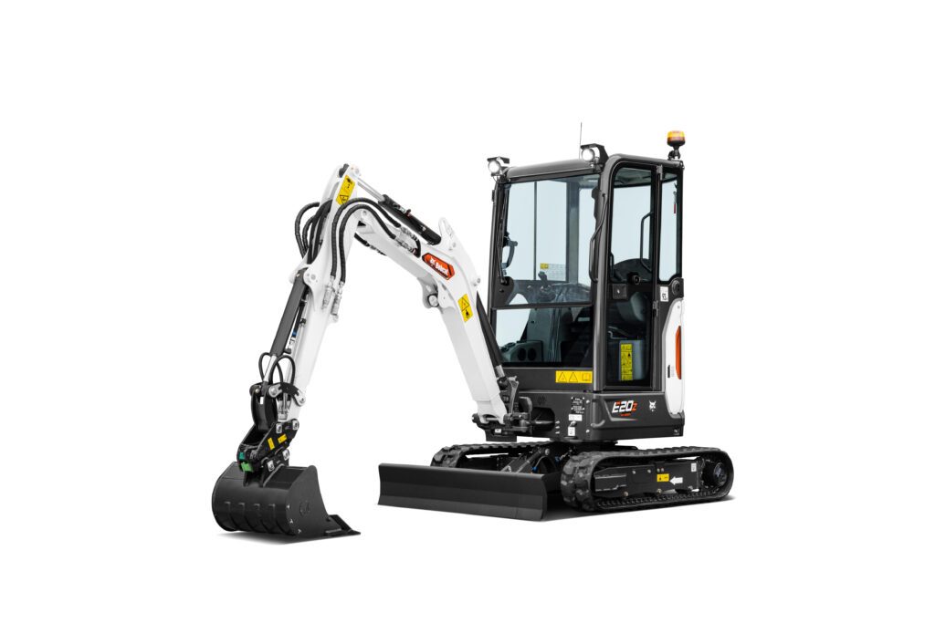 Minibagger E20z - R2-Serie - Studioaufnahme
