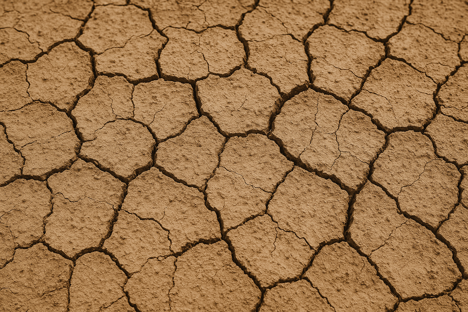 Ausgetrockneter Boden