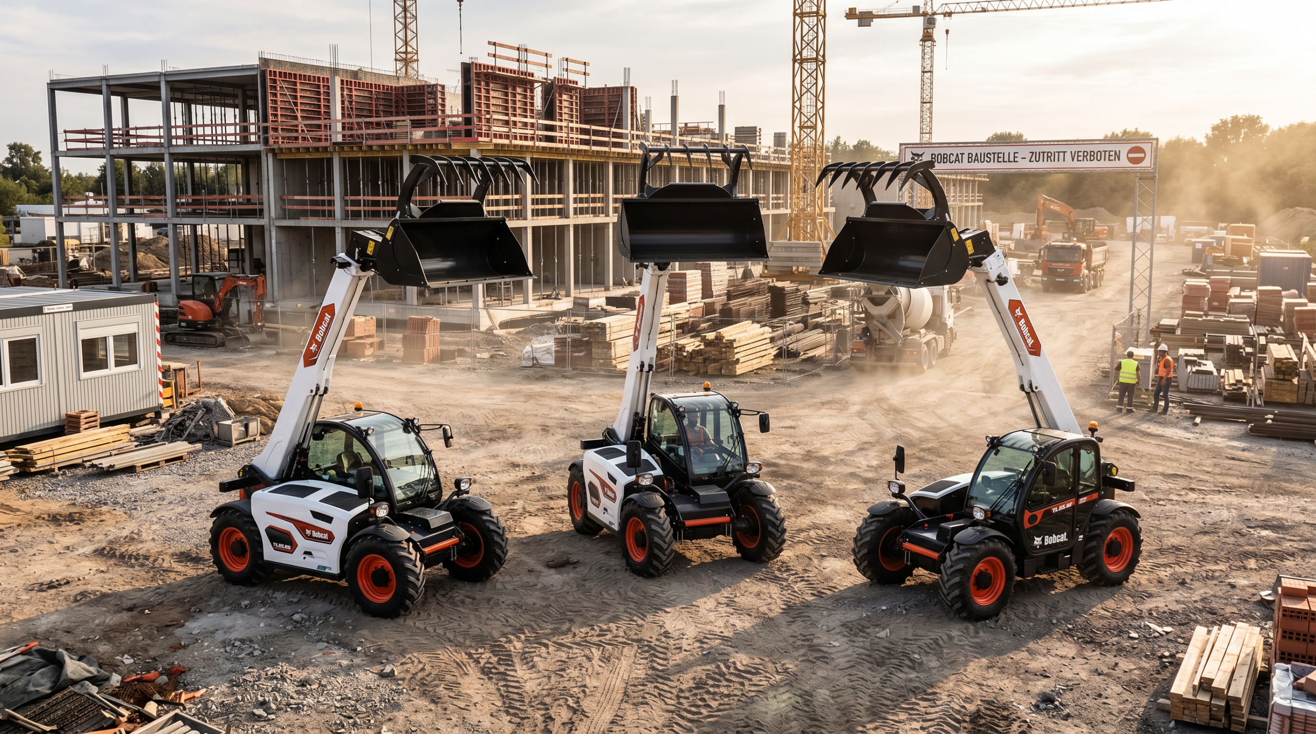 Bobcat Teleskoplader TL25.60, TL43.80 und T40.180